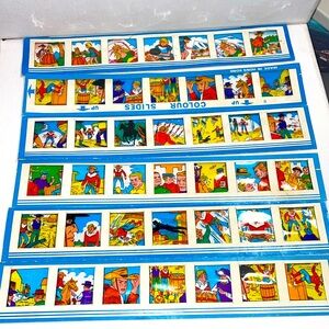 Vintage 1960’s Kenner-Give-a-show slides made in Hong Kong